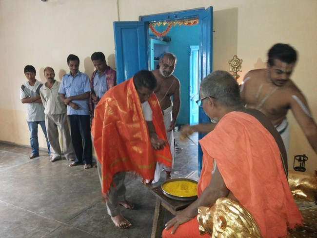 HH 46th Srimath Azhagiyasingar Mangalasasanam At Thiruvadhari Ashramam(Badrinath)4