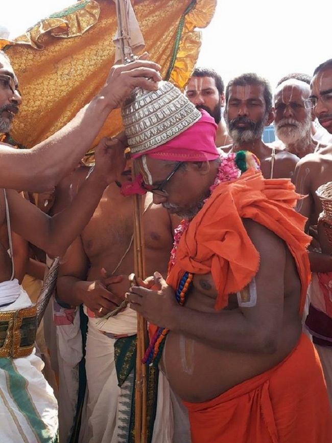 HH 46th Srimath Azhagiyasingar Mangalasasanam At Vrindavan Sri Ranganatha Perumal Temple23