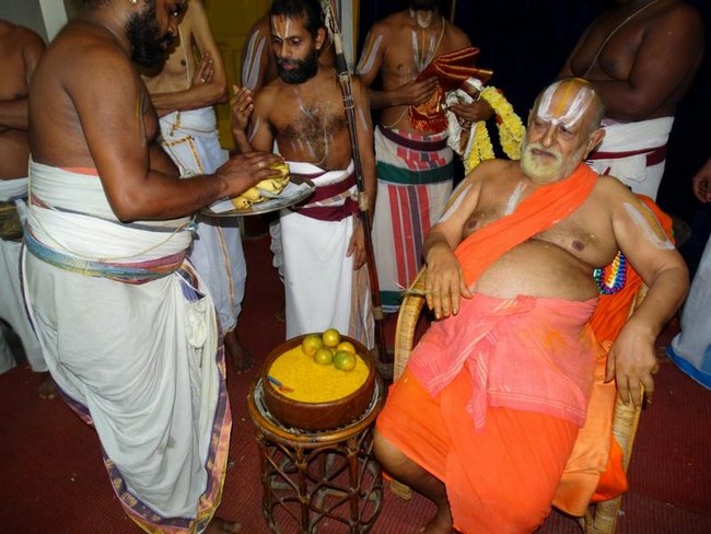 HH Srimushnam Andavan Mangalasasanam At Mylapore SVDD Srinivasa Perumal Temple 46