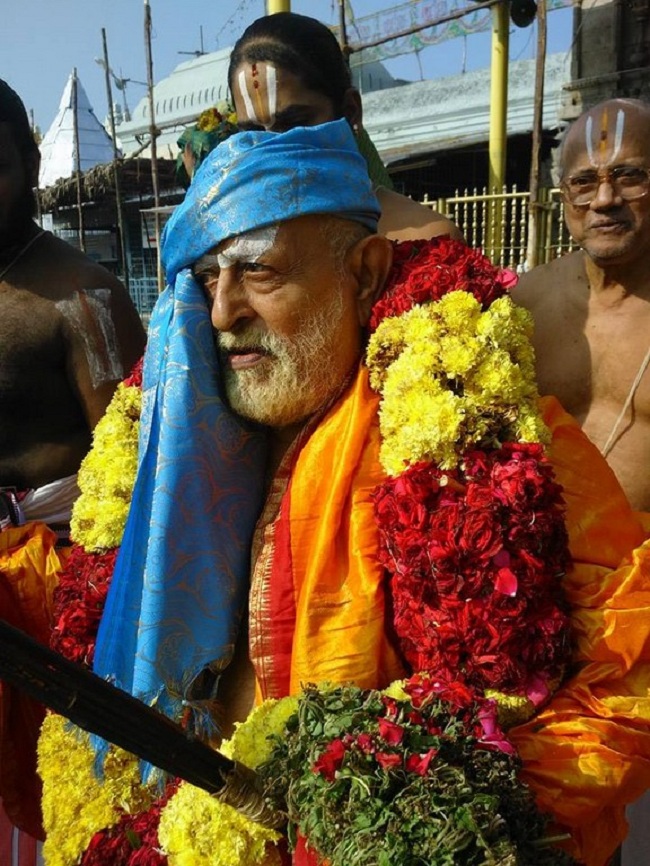 HH Srimushnam Andavan Mangalasasanam At Thiruchanoor Sri Padmavathi Thayar temple20