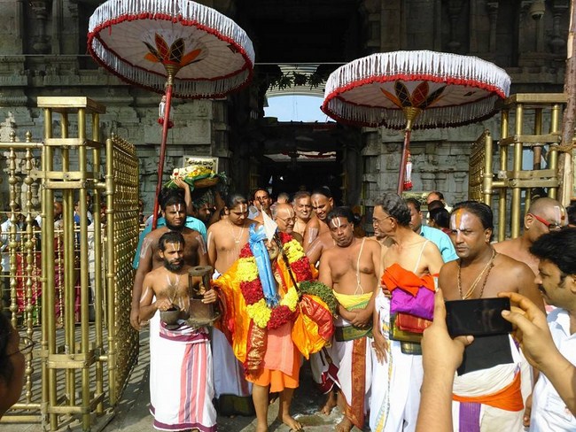 HH Srimushnam Andavan Mangalasasanam At Thiruchanoor Sri Padmavathi Thayar temple24