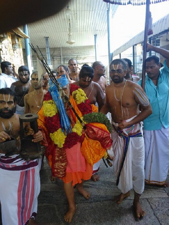 HH Srimushnam Andavan Mangalasasanam At Thiruchanoor Sri Padmavathi Thayar temple3