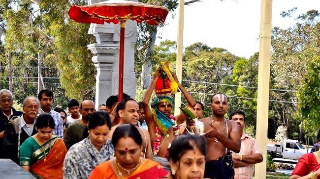 Helsenburg Sri venkateswara perumal Temple Brahmotsavam day 1  2014 12
