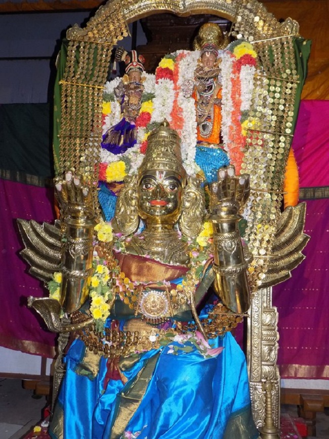 Madipakkam Sri Oppilliappan Pattabhisheka Ramar Temple Purattasi Kadai Sanni Kizhamai Garuda Sevai1