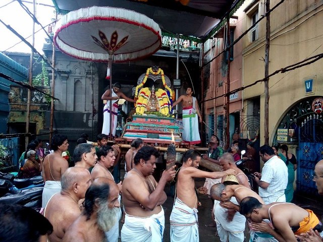 Mylai Peyazhwar Avathara Utsavam day 1  2014  6