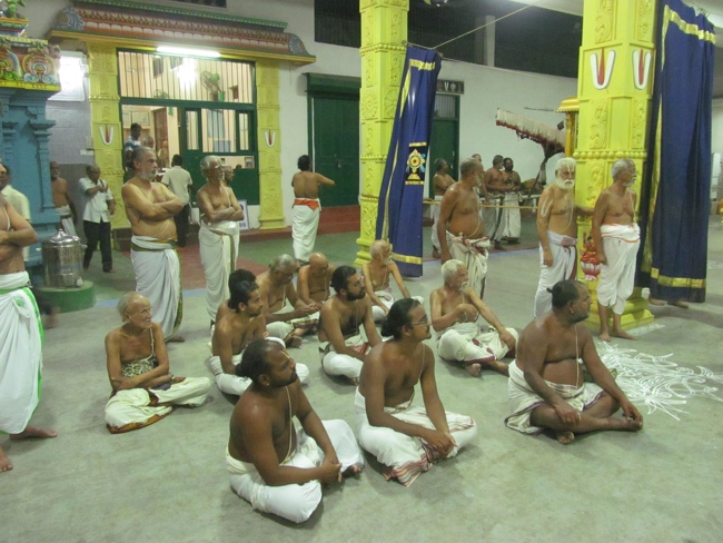 Mylapore SVDD Sri Srinivasa Perumal Temple Pavithrothsavam Angurarapanam  07-10-2014  11