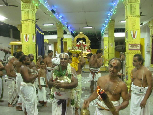 Mylapore SVDD Sri Srinivasa Perumal Temple Pavithrothsavam Angurarapanam  07-10-2014  13