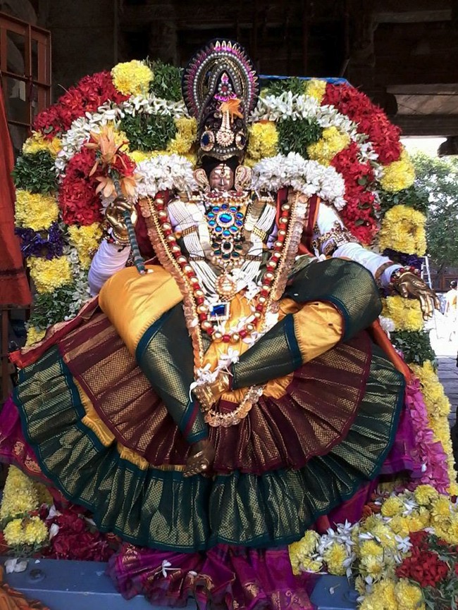 Namakkal Narasimhaswami Temple Navarathri UTsavam day 5 2014--01