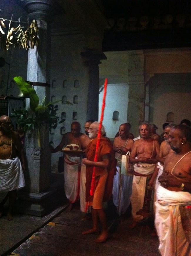 Sri Parakala Jeeyar Mangalasasanam At Sri Setha Varahaswami temple mysore 2014--03
