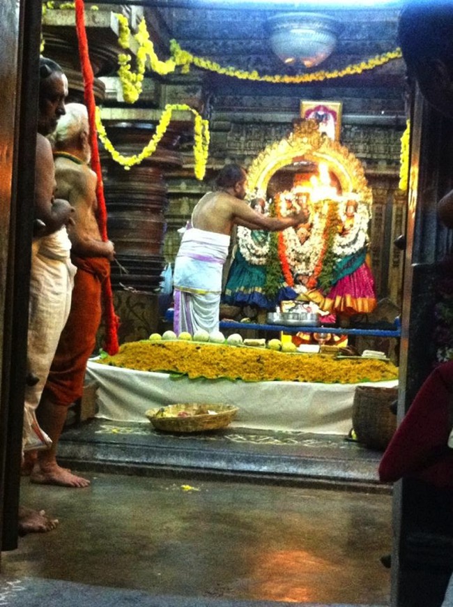 Sri Parakala Jeeyar Mangalasasanam At Sri Setha Varahaswami temple mysore 2014--05