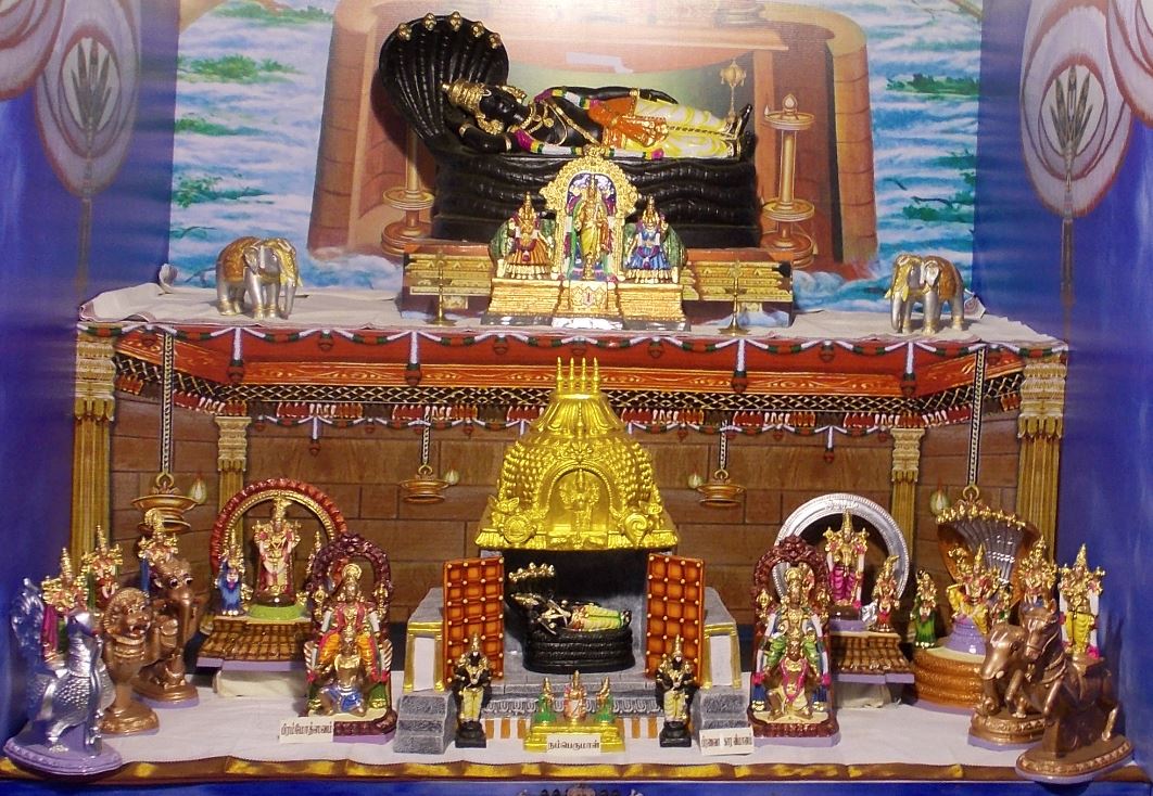 Srirangam Golu at 1000 pillars mandapam