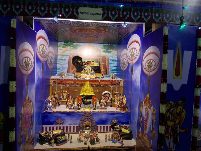 Srirangam Ranganathaswamy Temple Navarathri Golu at 1000 pillars mandapam 2014 05