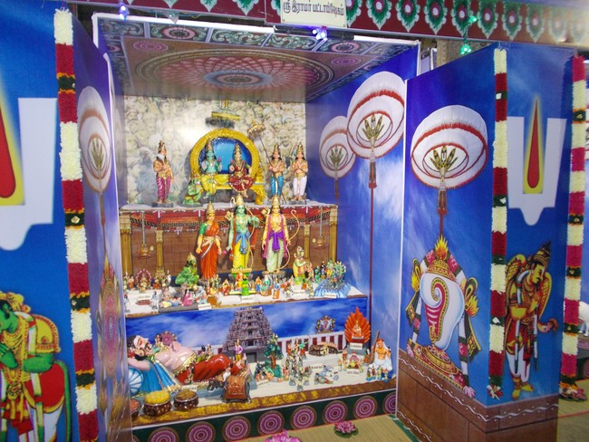 Srirangam Ranganathaswamy Temple Navarathri Golu at 1000 pillars mandapam 2014 10