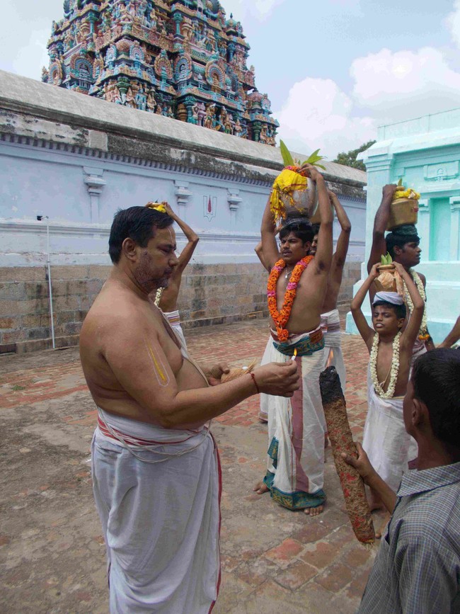 Thirukannamangai Swami Desikan Thirunakshatra utsavam Satrumurai Fetching water from kaveri 2014 23