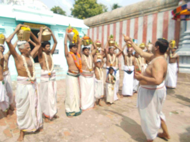 Thirukannamangai Swami Desikan Thirunakshatra utsavam Satrumurai Fetching water from kaveri 2014 24