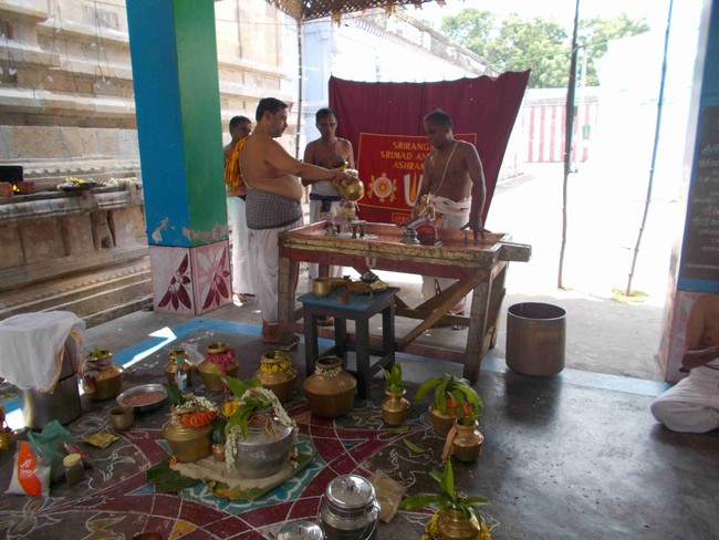 Thirukannamangai Swami Desikan Thirunakshatra utsavam Satrumurai  Thirumanjanam  2014 04
