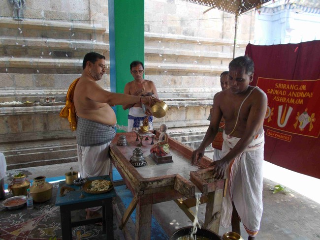 Thirukannamangai Swami Desikan Thirunakshatra utsavam Satrumurai  Thirumanjanam  2014 12