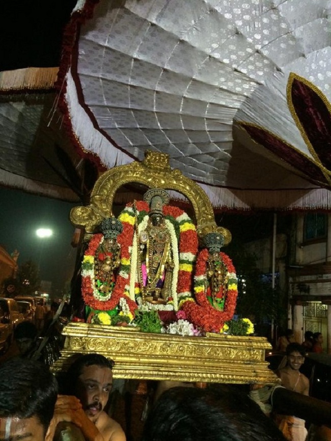 Thiruvallikeni Sri Parthasarathy Perumal Temple Sri Manavala Mamunigal Avatara Utsavam Commences2