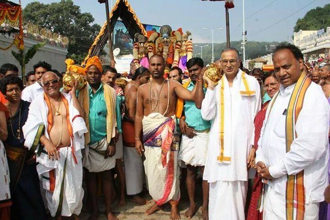 Tirumala Sri Malayappaswamy Temple Varshika Brahmotsavam Concludes10