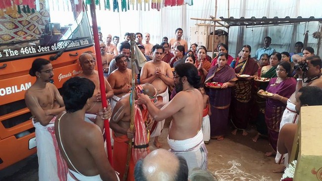 HH 46th Srimath Azhagiyasingar Vijaya Yathirai to Pune Ahobila Mutt Sri Balaji Mandir15