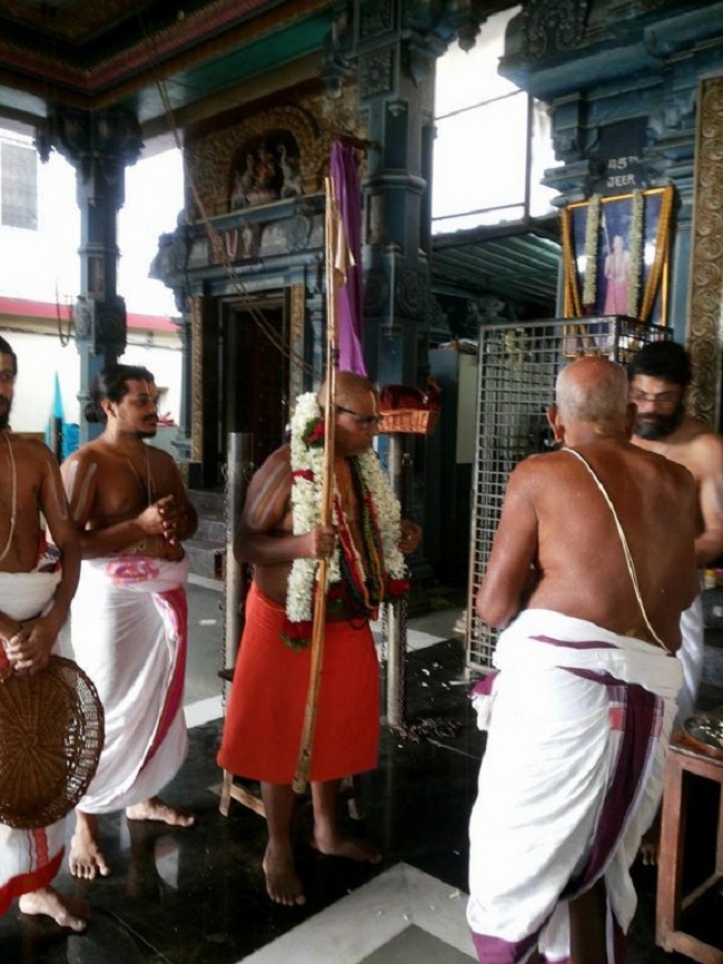 HH 46th Srimath Azhagiyasingar Vijaya Yathirai to Pune Ahobila Mutt Sri Balaji Mandir5