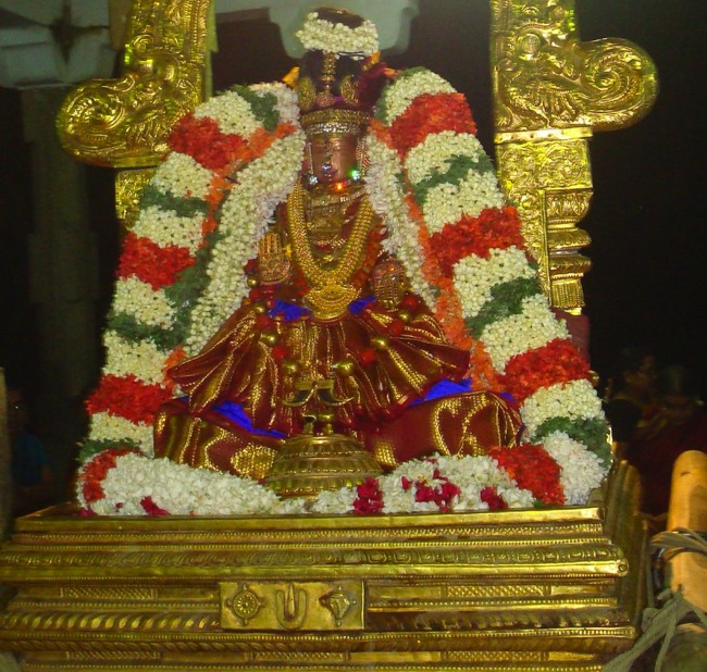 Kanchi Sri Perundhevi Thayar jaya Vrichuka Sukravara Purappadu 2014-04