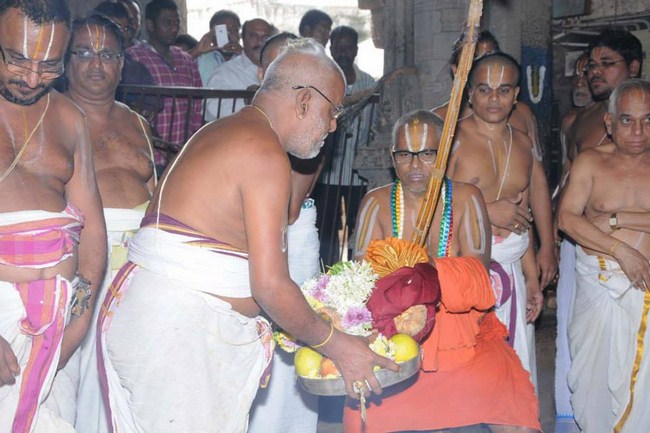 Karthikai Swathi Sudarsana Homam At Lower Ahobilam Sri Prahaladavardan Temple1