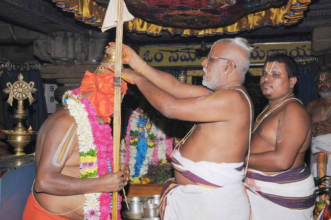 Karthikai Swathi Sudarsana Homam At Lower Ahobilam Sri Prahaladavardan Temple8