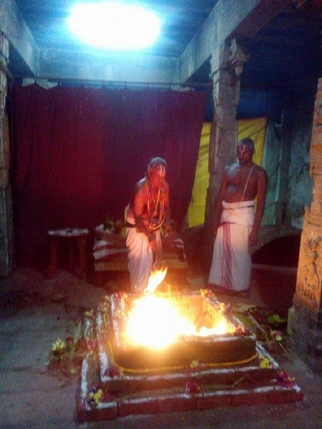 Puduvayal Sri Vijayaraghava Perumal Temple ThiruPavithrotsavam Maha Poornahuti1