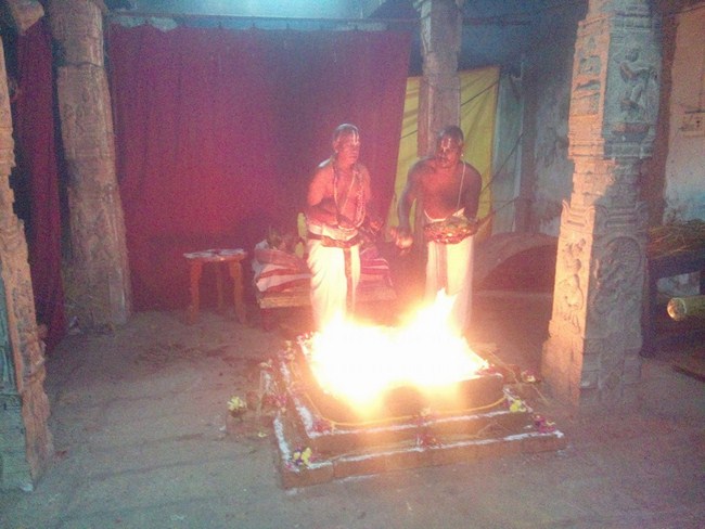 Puduvayal Sri Vijayaraghava Perumal Temple ThiruPavithrotsavam Maha Poornahuti13
