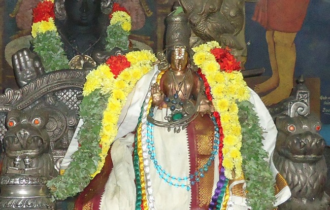 Srirangam Ul Desikan Sannadhi Karthikai Sravana Maasa thirumanjanam-20141