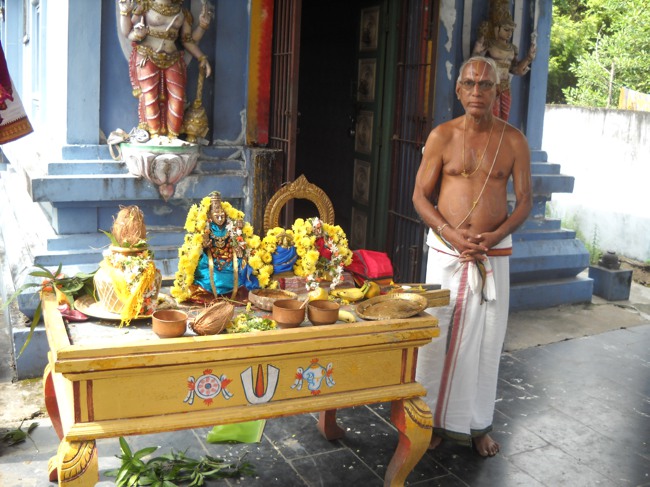 Swathi Homam and Thirumanjanam at Arasanipalai Sri Lakshmi Narayana Perumal temple 2014-16
