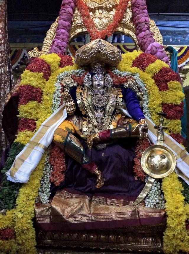 Thiruchanoor Sri Padmavathi Thayar Temple Kartheeka Brahmotsavam Ankurarpanam-20143