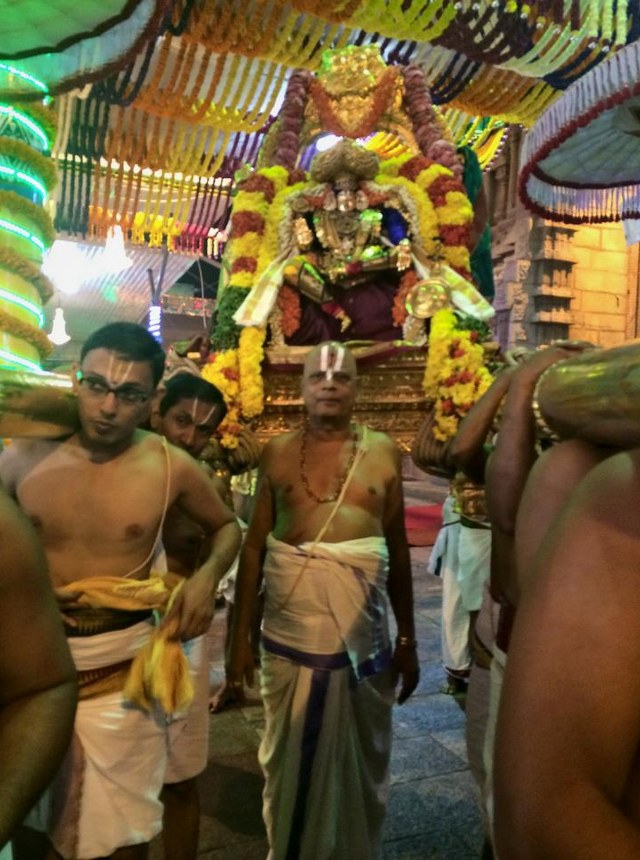 Thiruchanoor Sri Padmavathi Thayar Temple Kartheeka Brahmotsavam Ankurarpanam-20148