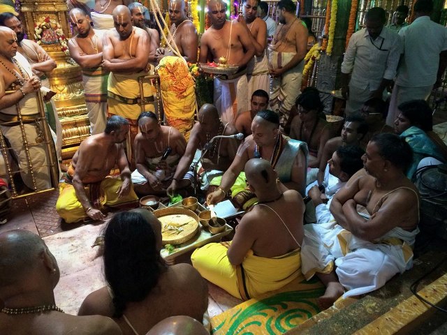 Thiruchanoor Sri Padmavathi Thayar Temple Kartheeka Brahmotsavam Dwajarohanam-201406