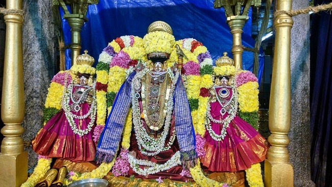 Thiruvahindrapuram Sri Devanathan Perumal Temple Oonjal Utsavam Commences3