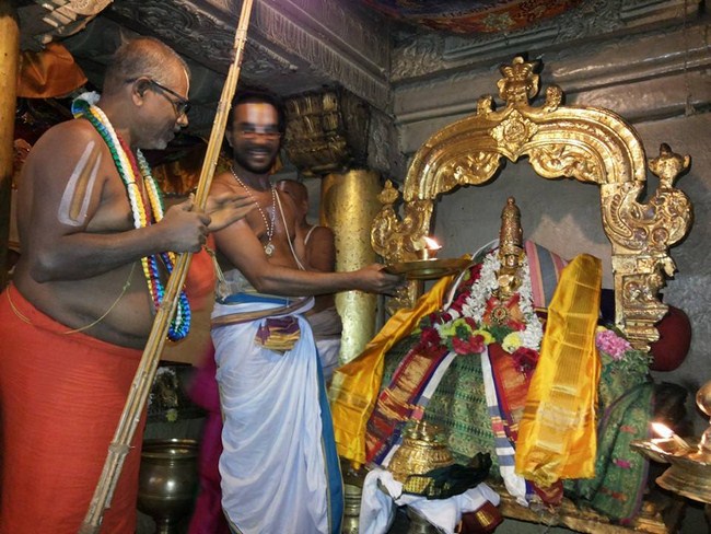 HH 46th Srimath Azhagiyasingar Mangalasasanam At Azhwar Thirunagari Sri Adhinathar Kovil 14