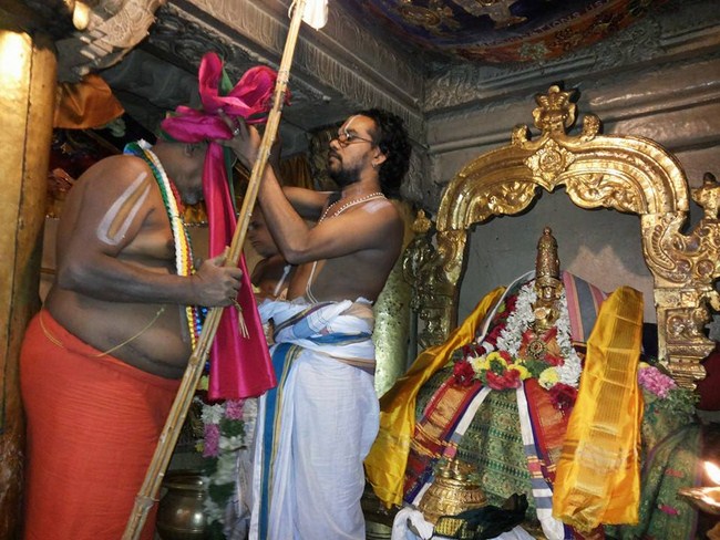 HH 46th Srimath Azhagiyasingar Mangalasasanam At Azhwar Thirunagari Sri Adhinathar Kovil 23