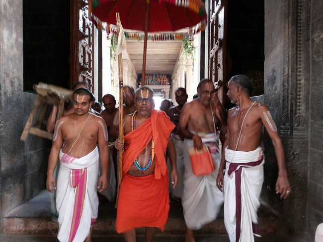 HH 46th Srimath Azhagiyasingar Mangalasasanam At Azhwar Thirunagari Sri Adhinathar Kovil 5