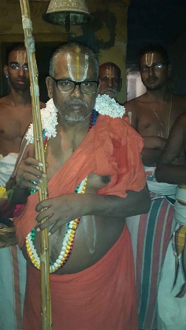 HH 46th Srimath Azhagiyasingar Mangalasasanam At Azhwar Thirunagari Sri Bhavishyadhacharyan Sannidhi 17