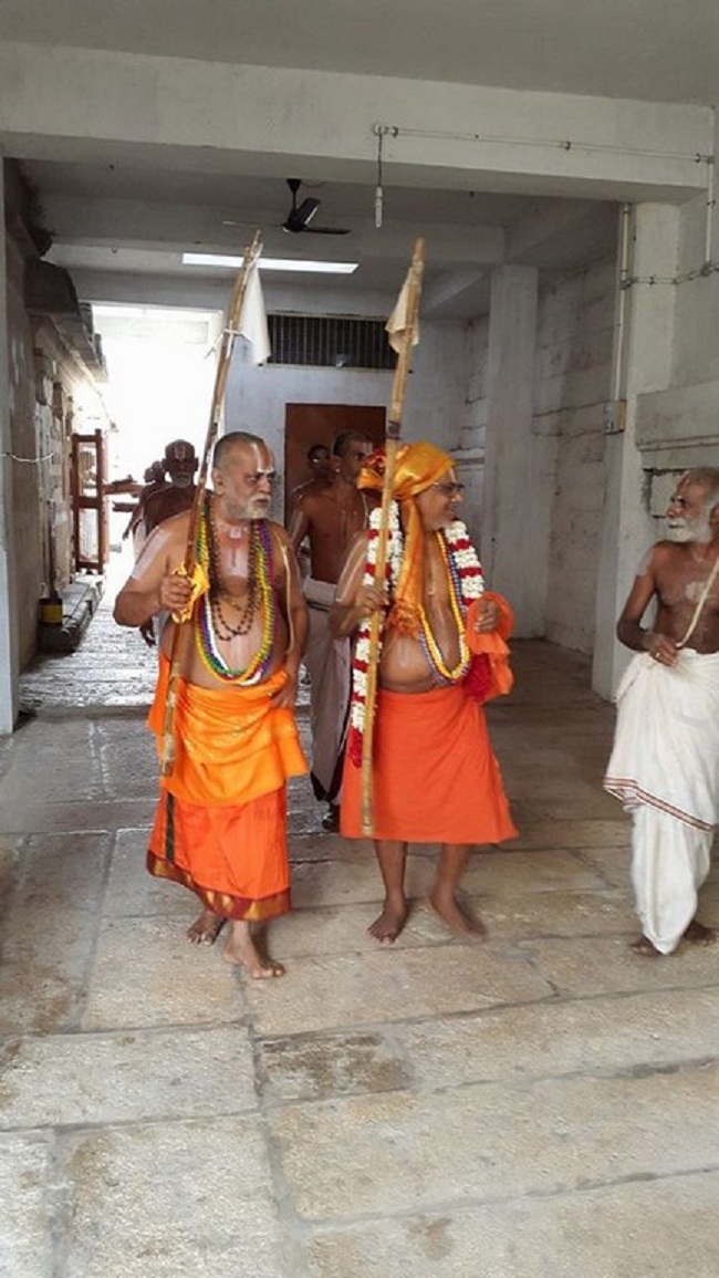 HH 46th Srimath Azhagiyasingar Mangalasasanam At Azhwar Thirunagari Sri Bhavishyadhacharyan Sannidhi 2