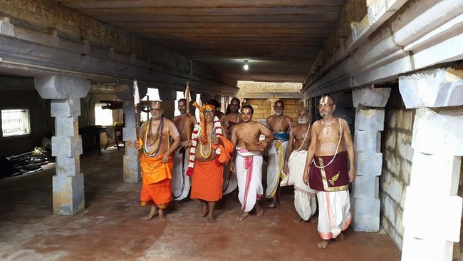 HH 46th Srimath Azhagiyasingar Mangalasasanam At Azhwar Thirunagari Sri Bhavishyadhacharyan Sannidhi 24