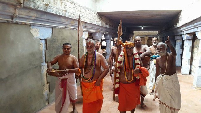 HH 46th Srimath Azhagiyasingar Mangalasasanam At Azhwar Thirunagari Sri Bhavishyadhacharyan Sannidhi 26