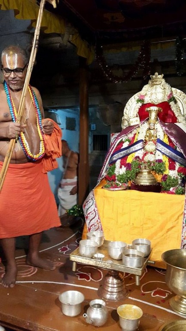 HH 46th Srimath Azhagiyasingar Mangalasasanam At Azhwar Thirunagari Sri Bhavishyadhacharyan Sannidhi 8