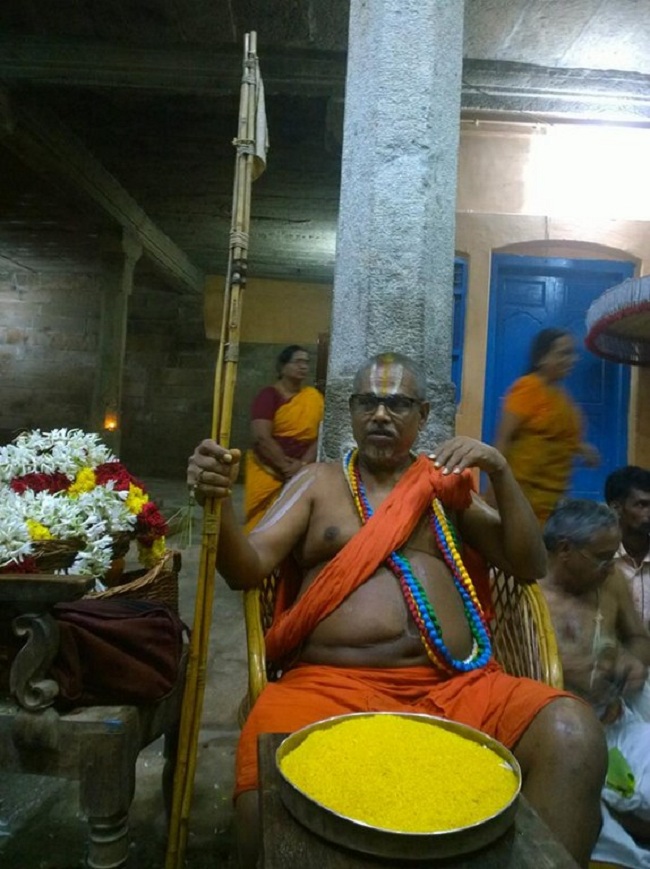HH 46th Srimath Azhagiyasingar Mangalasasanam At Veeravanallur Sri Sundararaja Perumal61