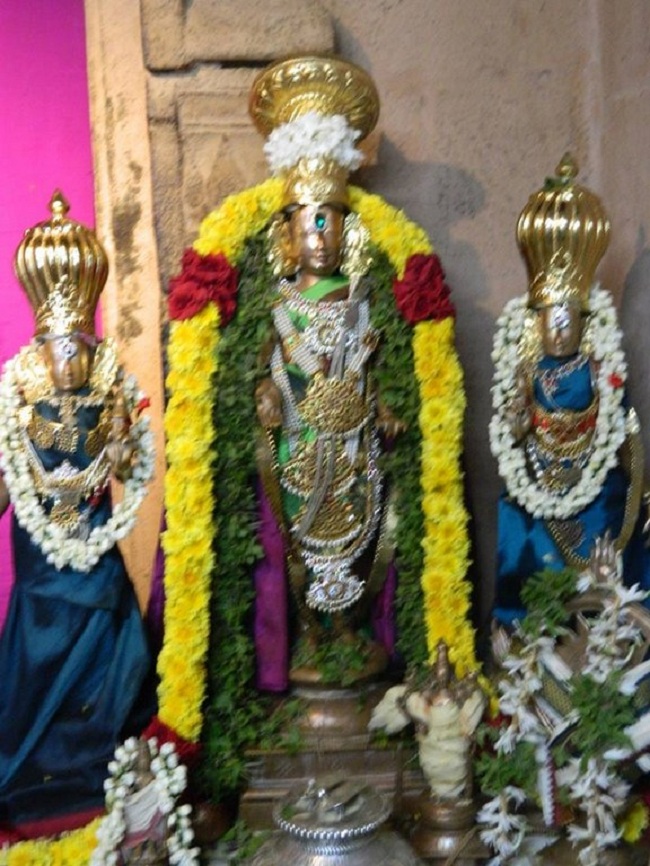HH 46th Srimath Azhagiyasingar Mangalasasanam At Veeravanallur Sri Sundararaja Perumal9