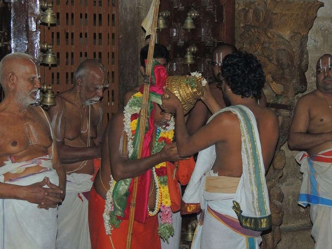 HH 46th Srimath Azhagiyasingar Mundram Naal Mangalasasanam At Azhwar Thirunagari Sri Adhinathar Kovil 21