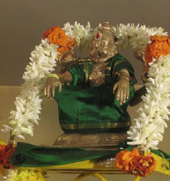 Pondicherry  Sri Lakshmi Hayagreevar sannadhi ekadhina laksharchanai