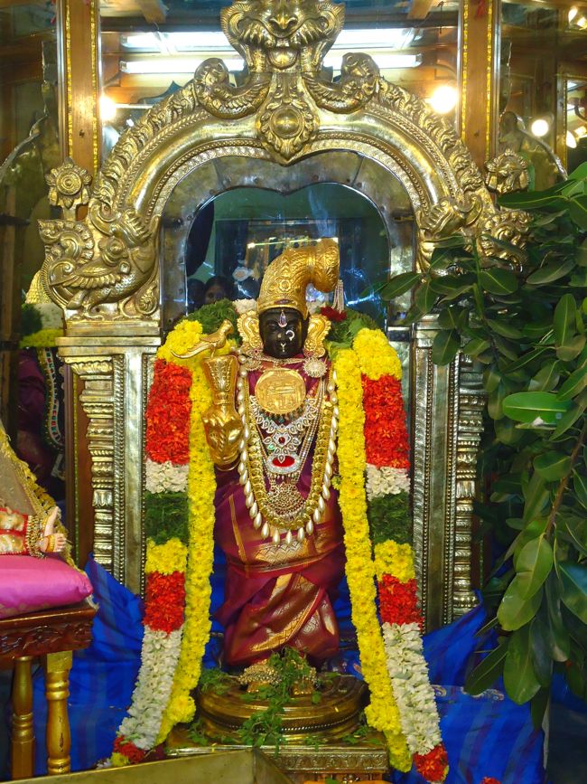 Srirangam Ranganathaswami Temple Kannadi Arai ANdal Sannadh day 13-2014-1