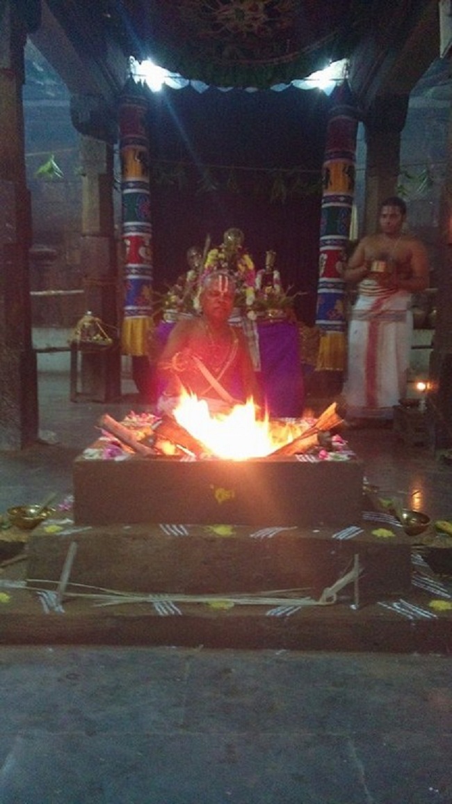 Thirupullamboothangudi Sri Valvil Ramar Thirukkoil Pavithrotsavam Commences 11